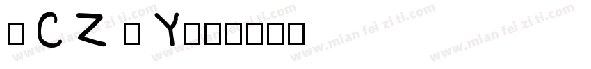 T C Z J Y字体转换